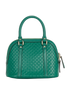 Mini Microguccissima Dome, &pound;850, Handbags, Green, Leather, Back view